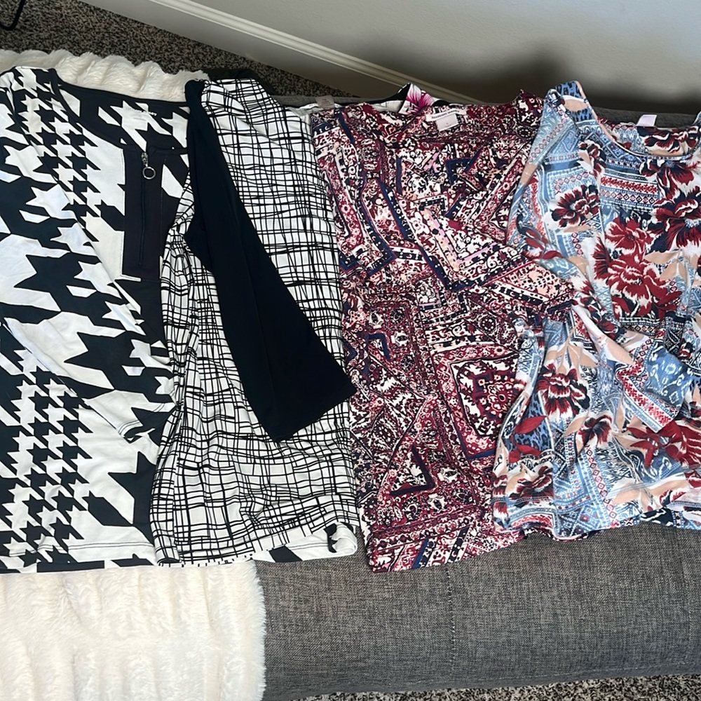 Allison Daley Set of 4 Blouses